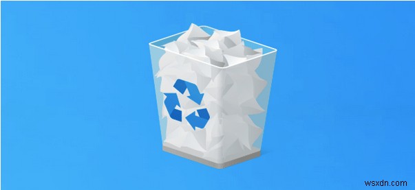 Cách khắc phục lỗi liên kết thùng rác trên Windows 10