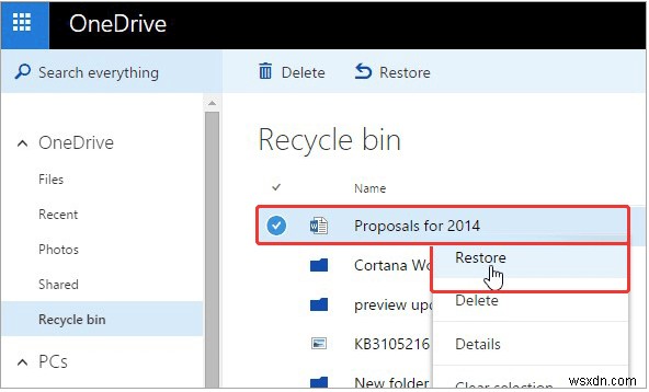 4 cách khôi phục dữ liệu của bạn từ OneDrive trên Windows 10