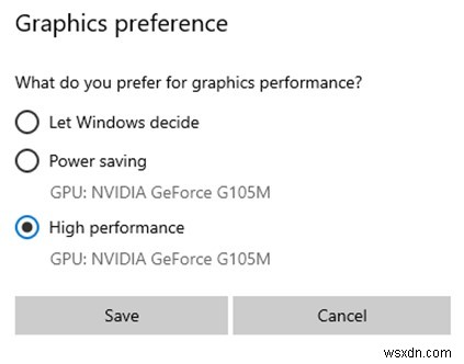 Cách khắc phục Máy tính xách tay không sử dụng GPU