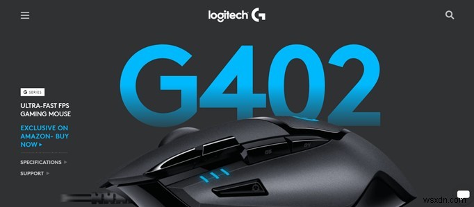 Cách tải xuống phần mềm &trình điều khiển Logitech G403