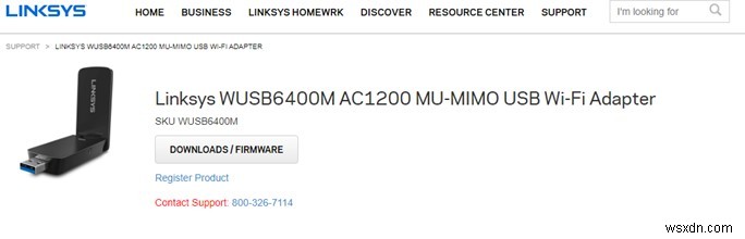 Cách tải xuống và cài đặt trình điều khiển Linksys WUSB6400M 