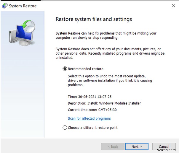 Cách sử dụng Khôi phục Hệ thống trên Windows 11