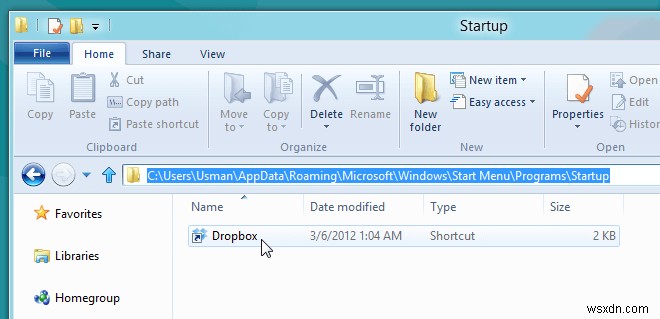 Cách truy cập thư mục khởi động trên Windows 11
