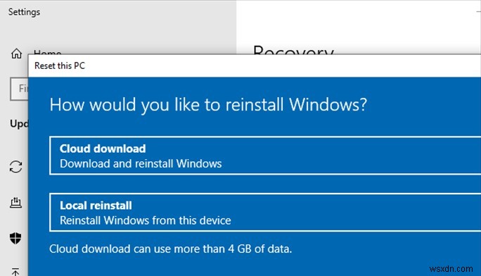 Làm cách nào để cài đặt lại Windows 11?