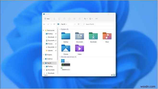 Cách tắt lịch sử tìm kiếm của File Explorer trong Windows 11