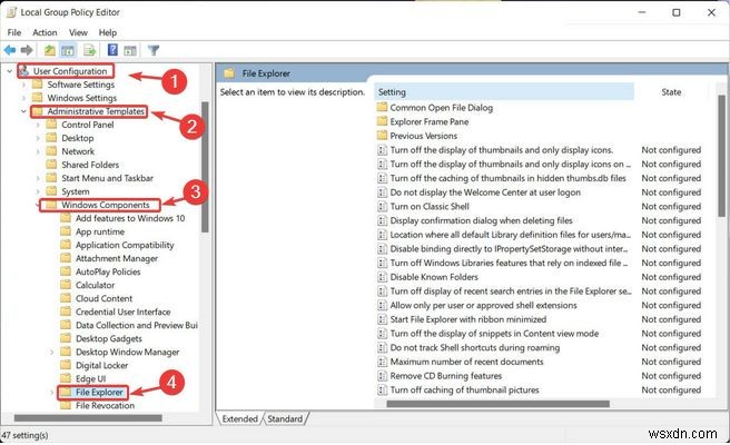 Cách tắt lịch sử tìm kiếm của File Explorer trong Windows 11