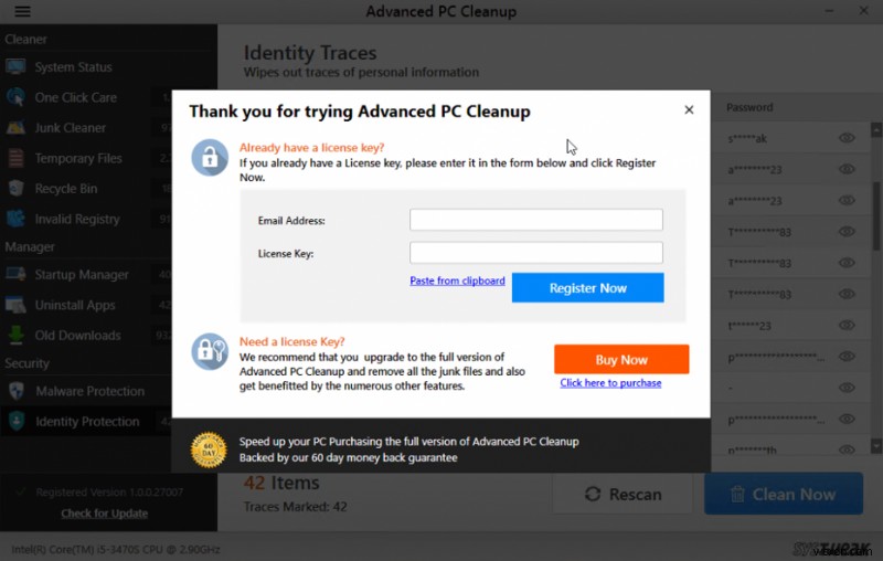 Tận hưởng trải nghiệm chơi game nhanh và không bị lag với phần mềm PC Cleaner