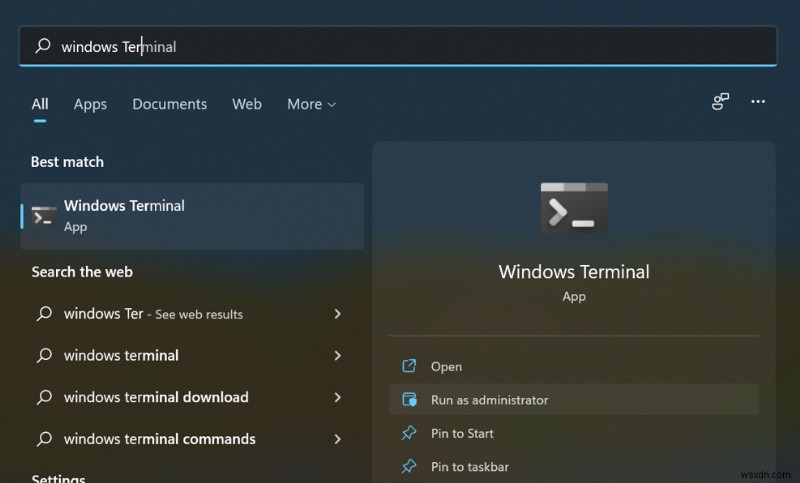 Cách thay đổi Terminal mặc định trong Windows 11