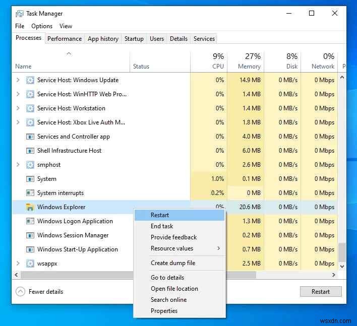 Cách khắc phục lỗi rò rỉ bộ nhớ File Explorer trên Windows 11