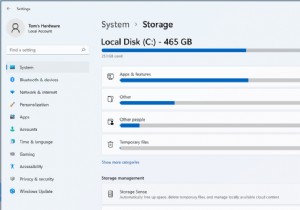 Cách giải phóng dung lượng trong Windows 11