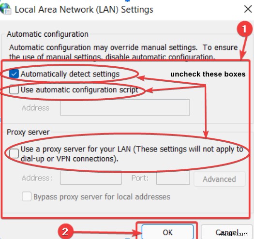 Cách khắc phục sự cố chặn trang web trên Windows 11