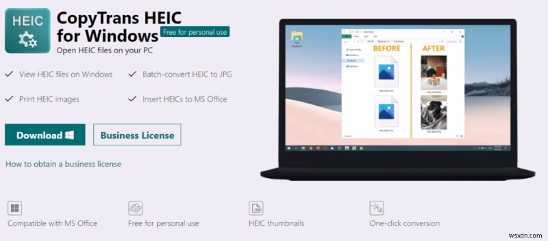 Cách chuyển đổi HEIC sang JPG trên PC chạy Windows