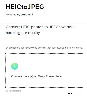 Cách chuyển đổi HEIC sang JPG trên PC chạy Windows