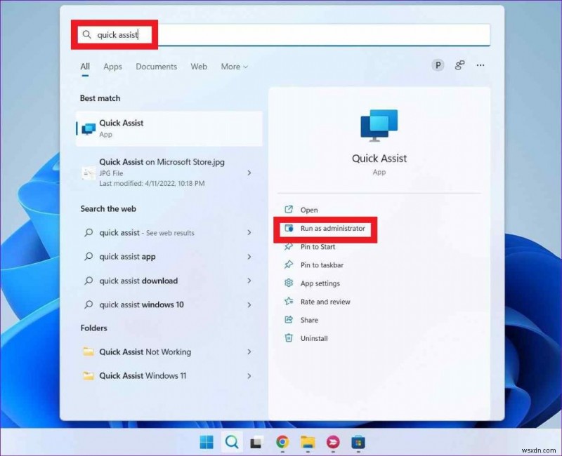 Cách khắc phục Hỗ trợ nhanh không hoạt động trên Windows 11/10