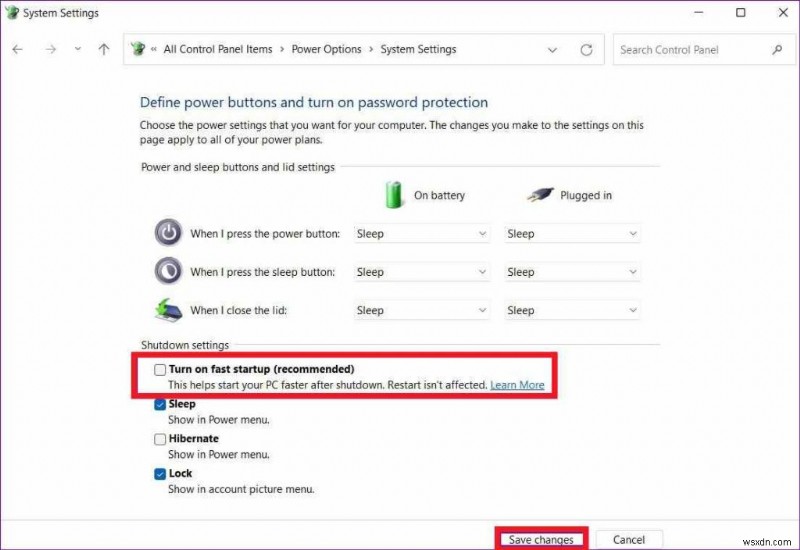 Cách khắc phục Windows 11 Tự động tắt