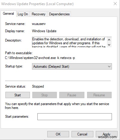 Cách khắc phục lỗi 0x800700a1 Windows Update