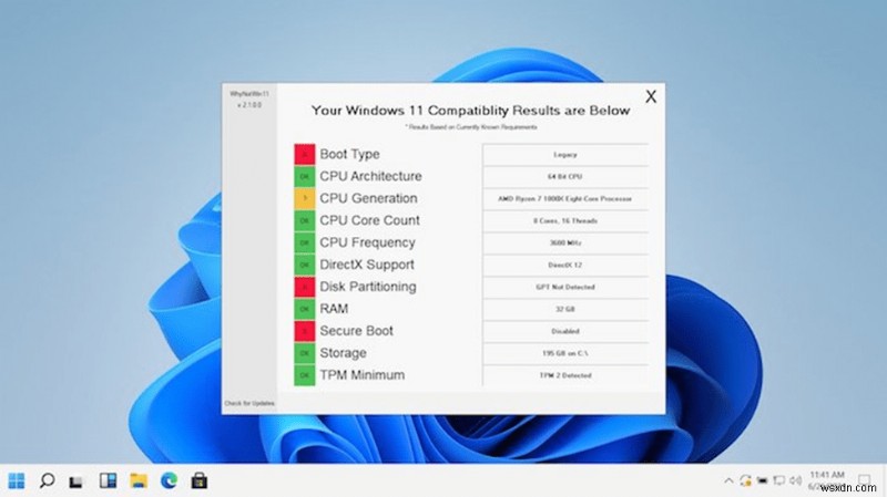 Yêu cầu hệ thống tối thiểu để chạy Windows 11 là gì?
