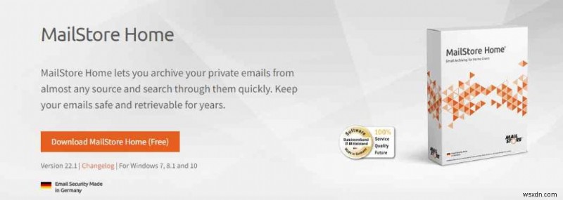 Cách lưu trữ miễn phí email của bạn