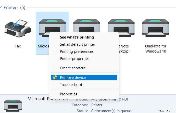 Cách khắc phục lỗi Microsoft Print to PDF không hoạt động trên Windows 11