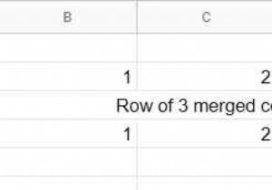 Cách hủy hợp nhất ô trong Google Trang tính (Hướng dẫn nhanh)