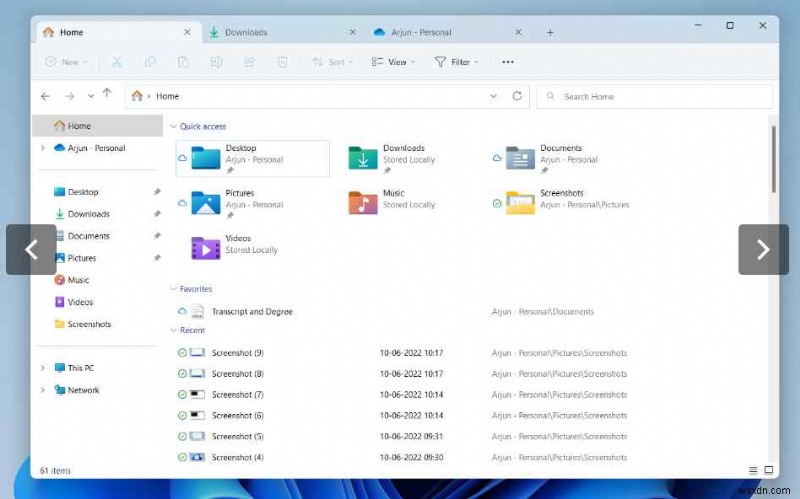 Cách bật tab cho File Explorer trên Windows 11 (2022)