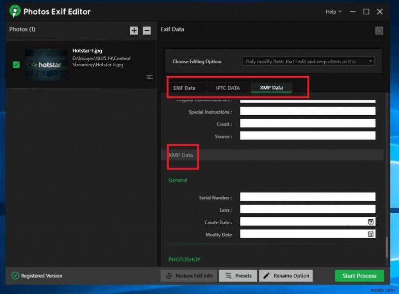 Lợi ích của việc sử dụng Exif Editor trên PC chạy Windows 11/10