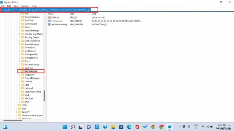 Cách thay đổi Trang bắt đầu mặc định của Trình quản lý tác vụ trên Windows 11