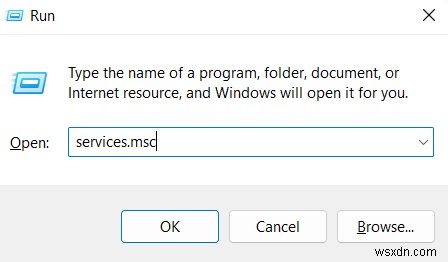 Cách khắc phục Services.msc Không mở trong Windows 11