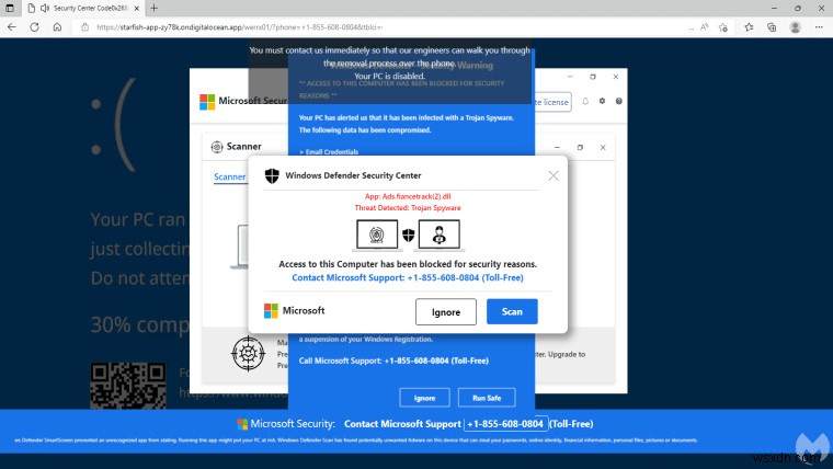 Microsoft Edge Thất bại về Bảo mật – Quảng cáo Trang web Độc hại