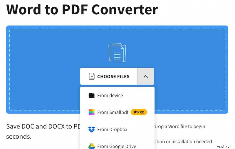 Cách chuyển đổi Word sang PDF trên Windows 10, 8, 7 (4 cách)