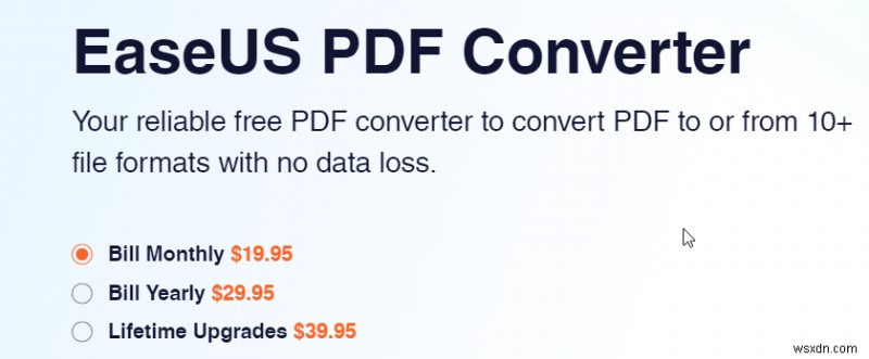 Cách chuyển đổi tệp Excel thành PDF