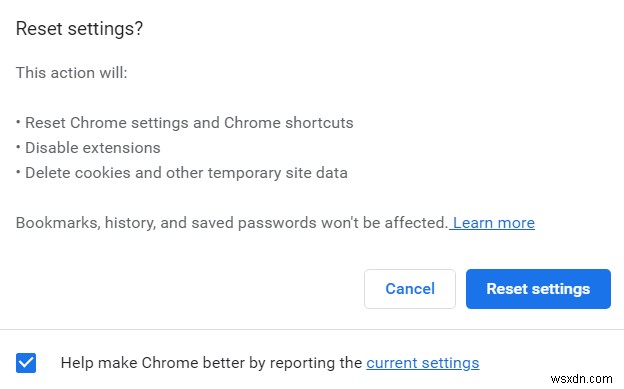 Làm cách nào để khắc phục lỗi ERR_CACHE_MISS trên Chrome?