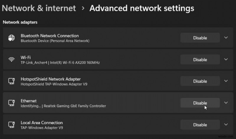 7 cách khắc phục kết nối Ethernet không hoạt động trên Windows 11?