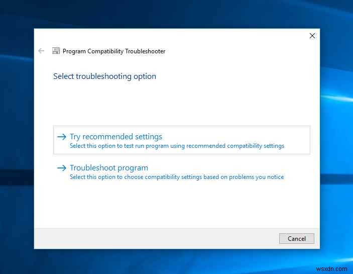 Cách khắc phục Trình khắc phục sự cố tương thích không hoạt động trên Windows 11