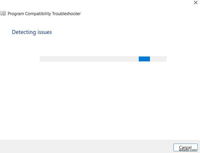 Cách khắc phục Trình khắc phục sự cố tương thích không hoạt động trên Windows 11