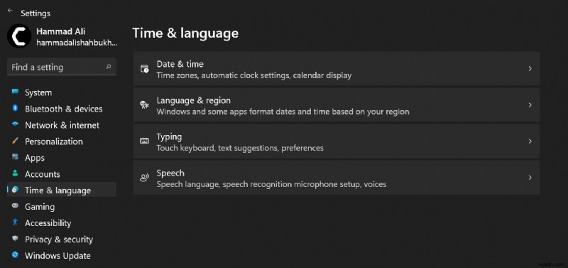 Cách thay đổi ngôn ngữ hiển thị trên Windows 11?