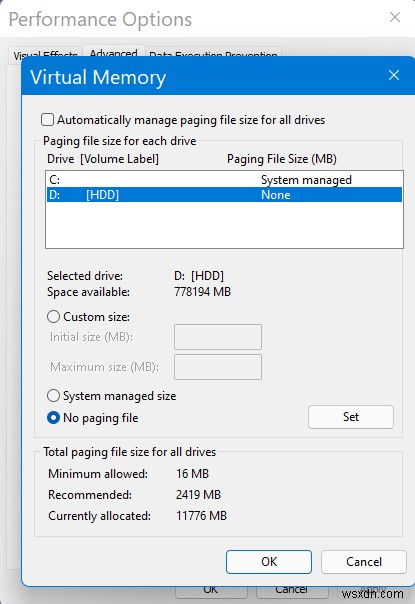 Cách khắc phục mức sử dụng đĩa/RAM cao trên Windows 11