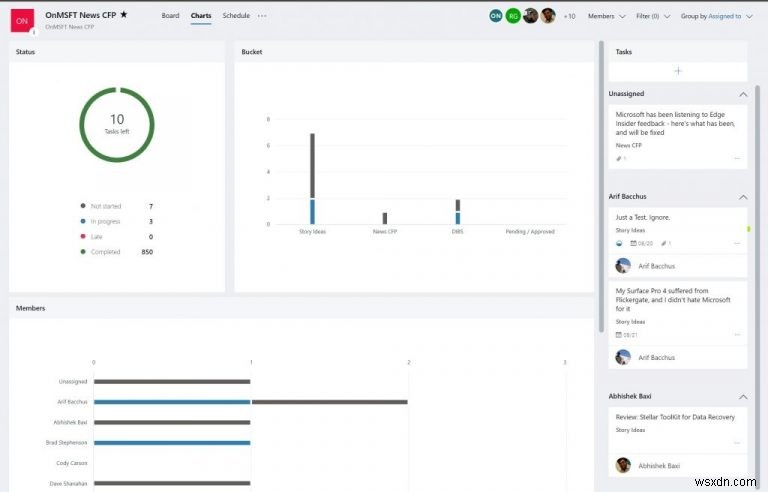 Cách sử dụng Microsoft Planner để cải thiện quy trình làm việc của bạn