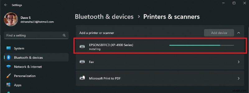 Cách thêm máy in hoặc máy quét trên Windows 11