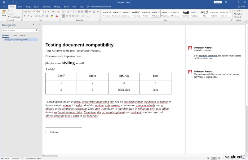 Đánh giá LibreOffice 7.2 - Bước ngoặt?