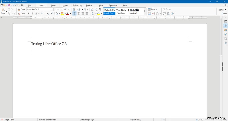 Đánh giá LibreOffice 7.3 - Không phải bước ngoặt