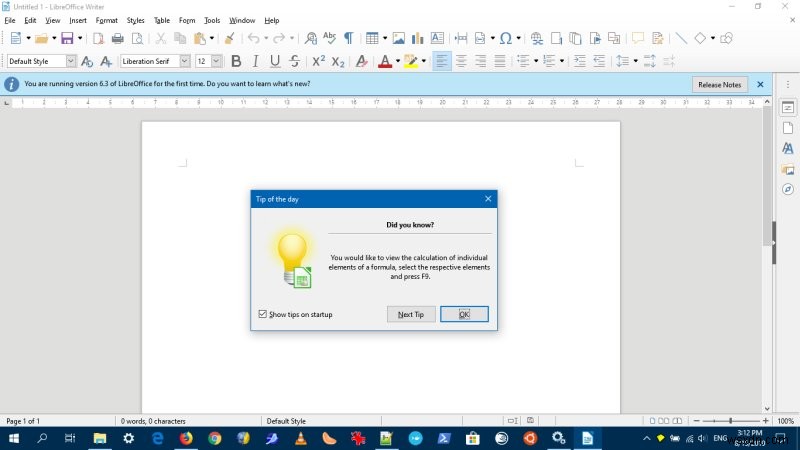 LibreOffice 6.3 - Chờ đợi điều kỳ diệu