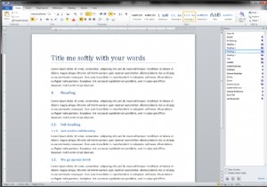 Microsoft Word &danh sách đánh số