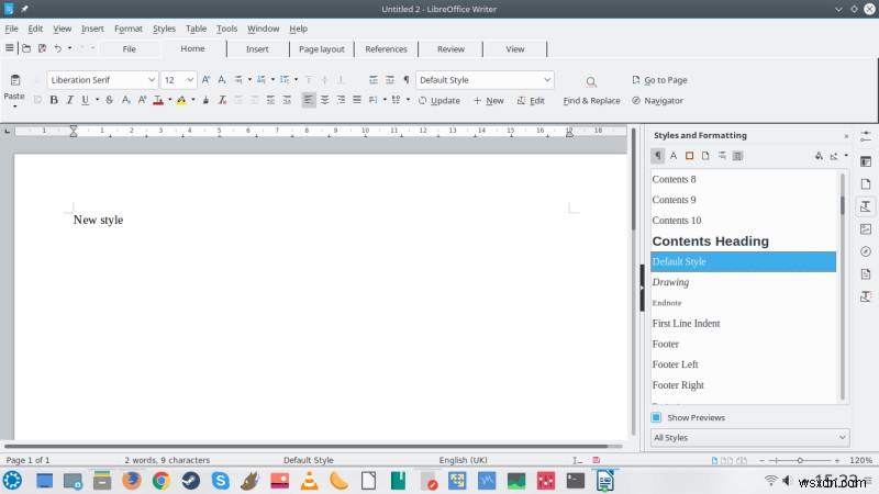 Phong cách LibreOffice - Phong cách của tôi là quả bom didi bom di deng
