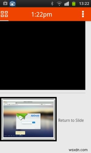Điều khiển từ xa LibreOffice Impress qua Android