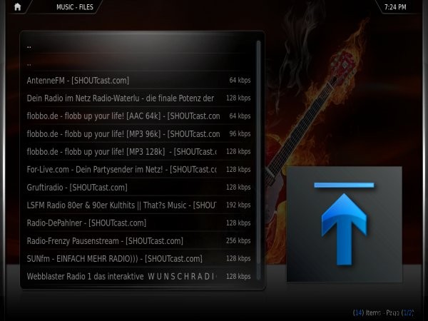 XBMC Camelot - Đẹp, phong cách, sang trọng và thú vị