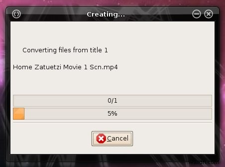 Cách tạo phim DVD trong Linux với DeVeDe