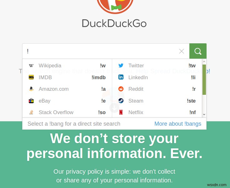 Công cụ tìm kiếm DuckDuckGo - Báo cáo năm 2018 - Trông ổn