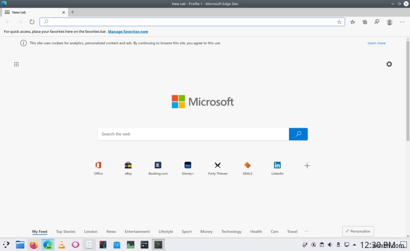Microsoft Edge cho Linux - Kẻ thách thức xuất hiện