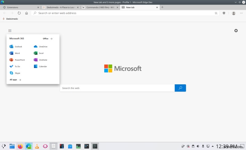 Microsoft Edge cho Linux - Kẻ thách thức xuất hiện